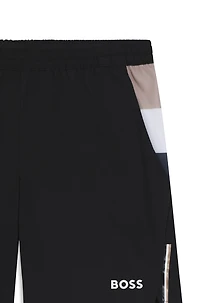 Active tennis shorts stretch fabric with moisture management