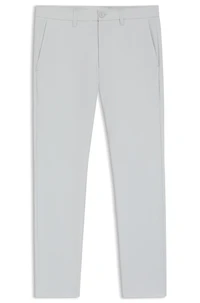 Slim-fit chinos stretch seersucker