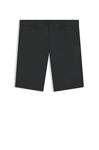 Water-repellent shorts with easy-iron finish