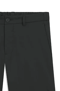 Water-repellent shorts with easy-iron finish