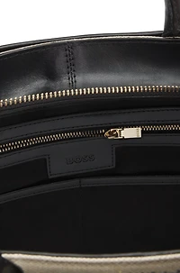 Ariell tote bag with removable pouch
