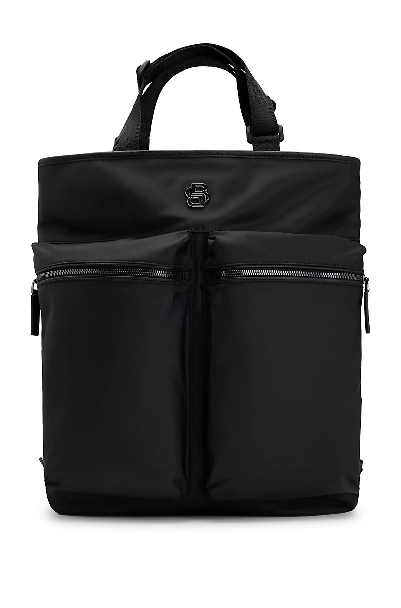 BOSS SELECTED BY SHOHEI OHTANI Twin-pocket tote bag with shoulder straps