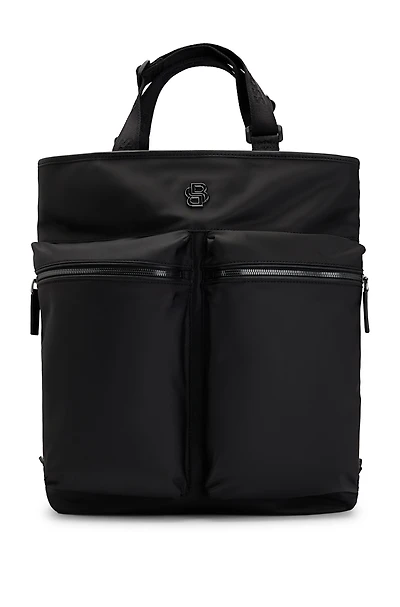 BOSS SELECTED BY SHOHEI OHTANI Twin-pocket tote bag with shoulder straps