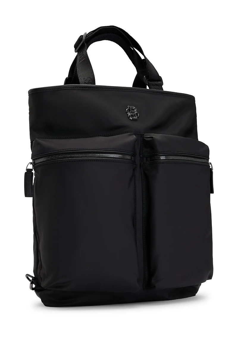 BOSS SELECTED BY SHOHEI OHTANI Twin-pocket tote bag with shoulder straps