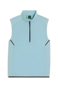 Active water-repellent vest with quick-dry performance