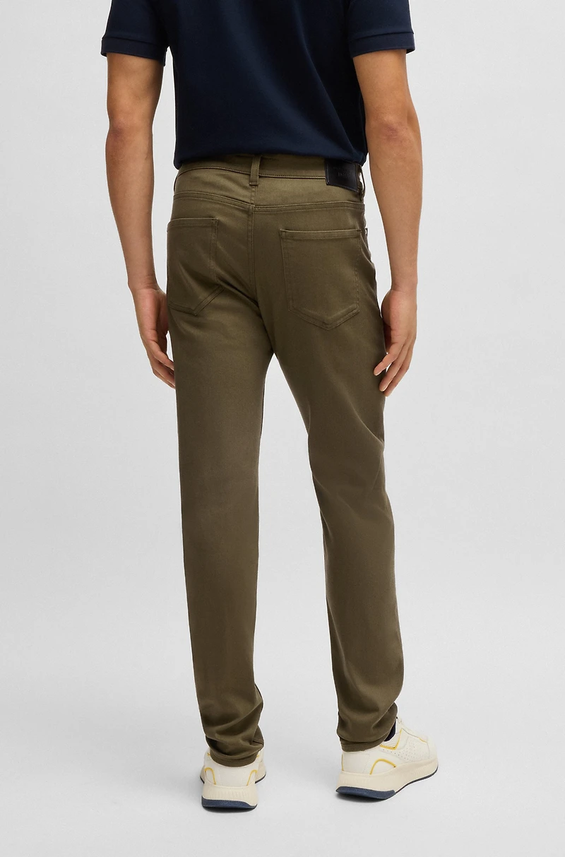Porsche x BOSS tapered-fit jeans performance-stretch denim