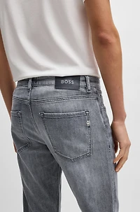Delaware slim-fit jeans tinted stretch denim