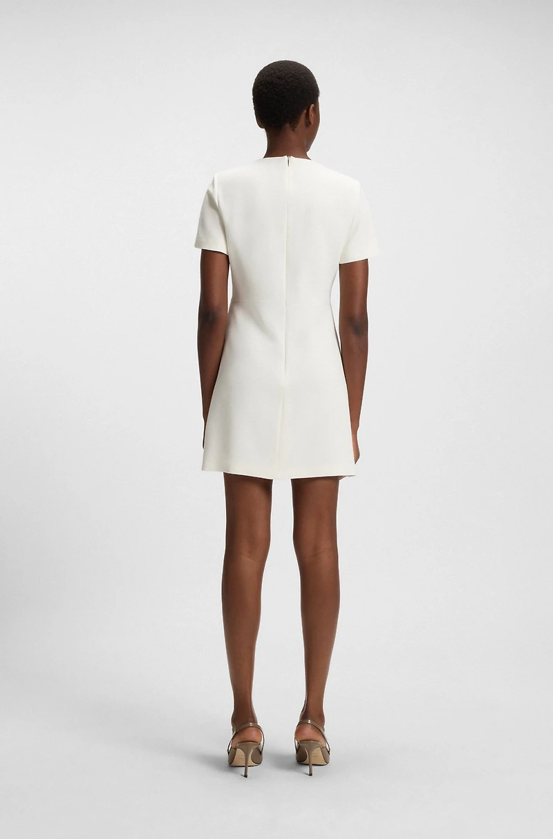 Shift dress soft crepe