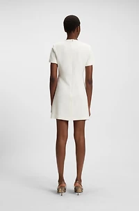 Shift dress soft crepe