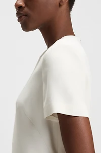 Shift dress soft crepe