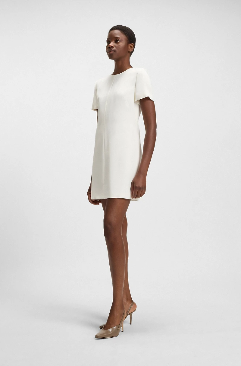 Shift dress soft crepe