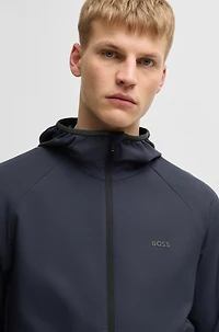 Water-repellent jacket with four-way stretch