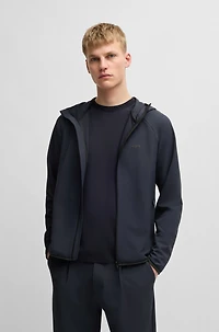 Water-repellent jacket with four-way stretch