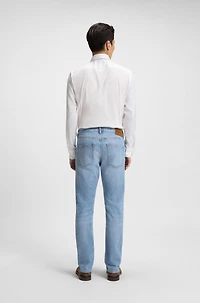 Slim-fit jeans blue comfort-stretch denim