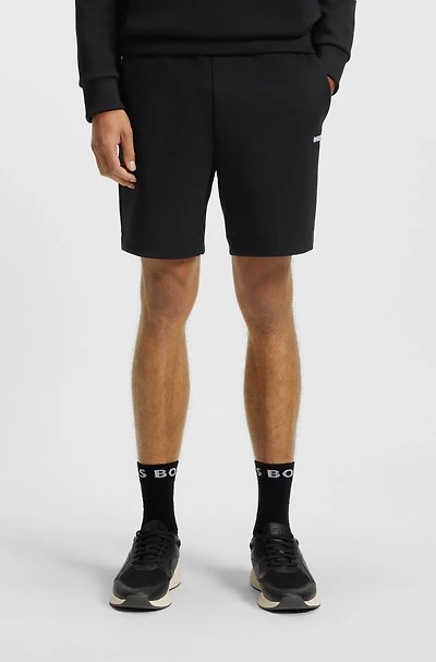 shorts with stripe details