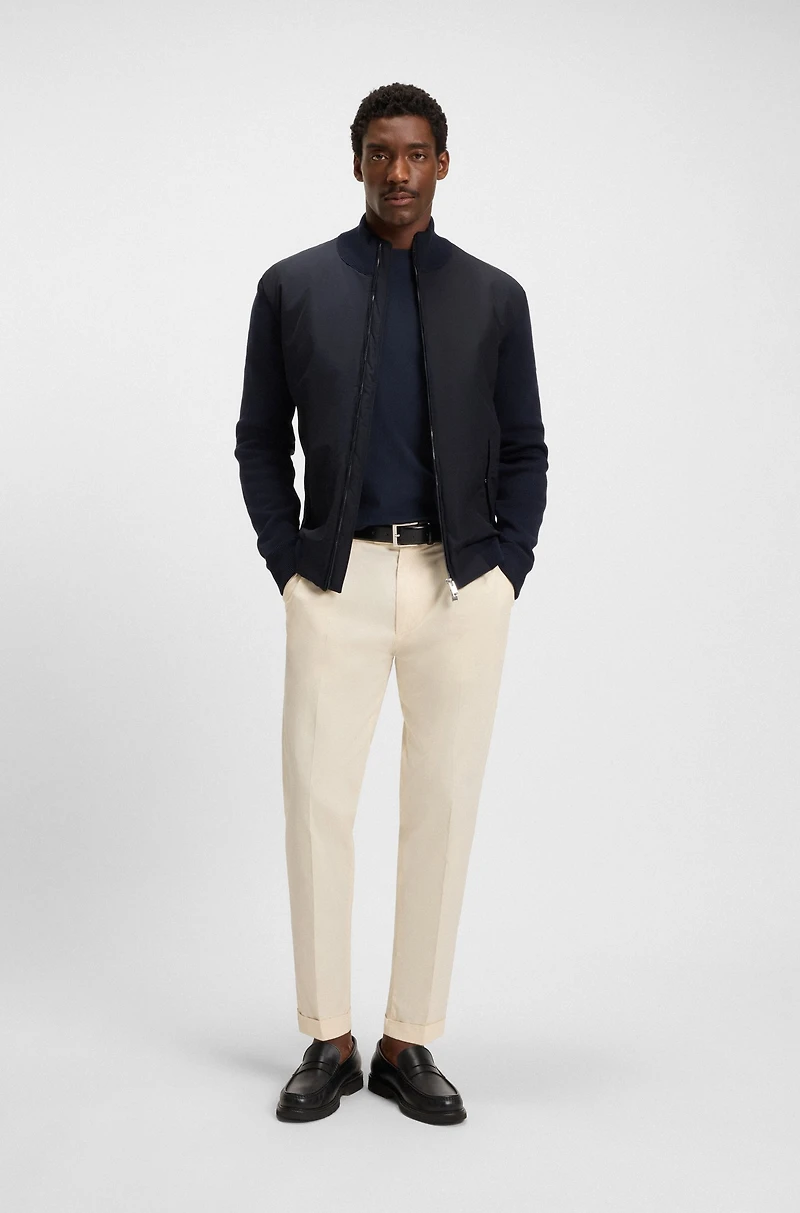 Hybrid jacket with Double B monogram