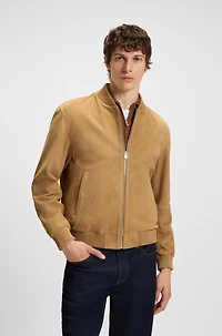 Regular-fit biker jacket Metis suede