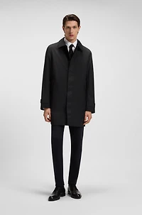 GORE-TEX® water-repellent collared coat