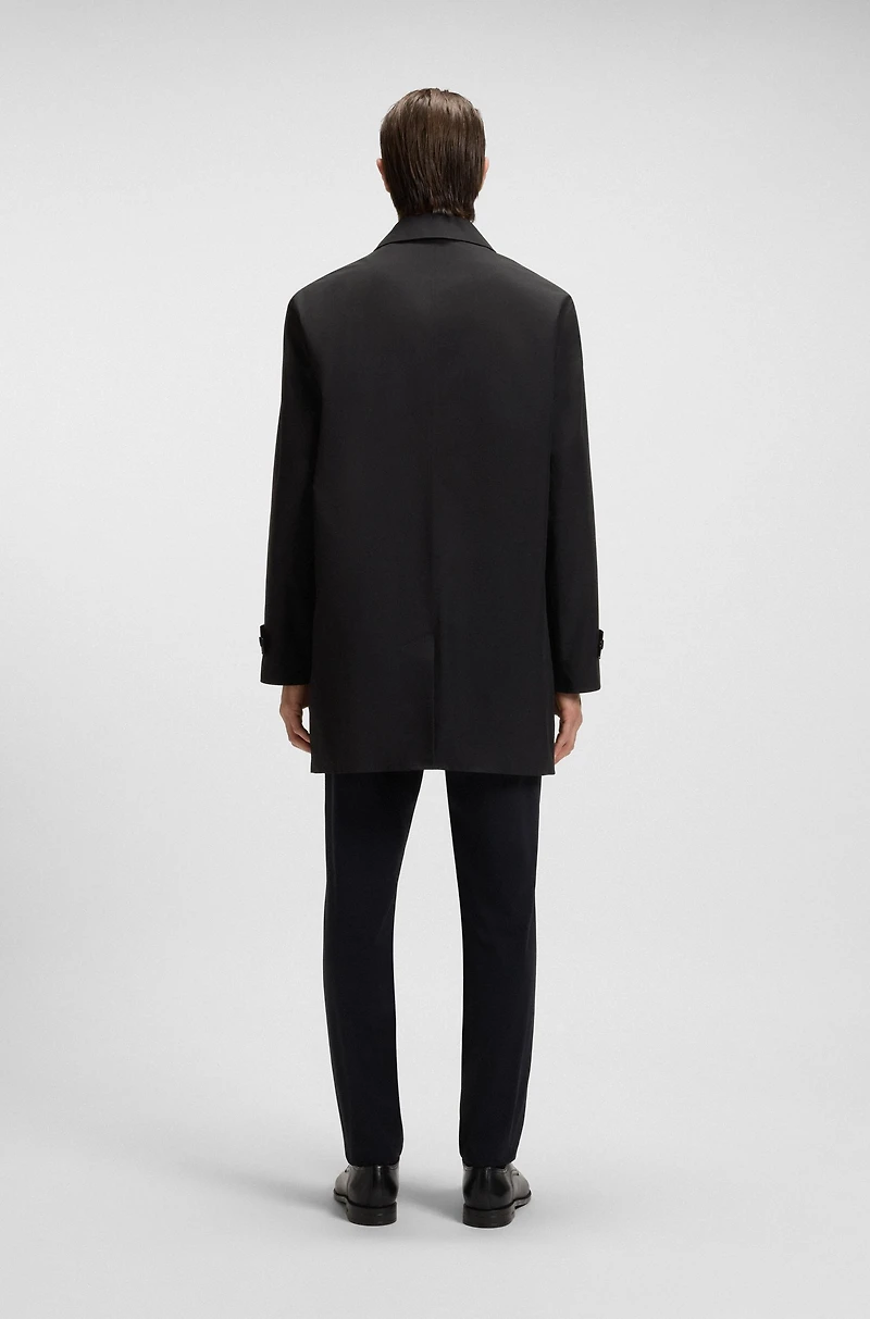 GORE-TEX® water-repellent collared coat