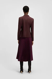 Slim-fit blazer virgin-wool twill