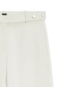 Relaxed-fit trousers cotton canvas