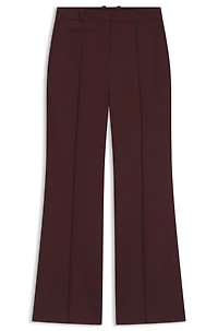 Regular-fit trousers virgin-wool twill
