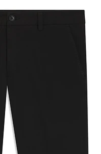 Slim-fit trousers stretch-cotton twill