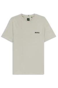Active stretch-jersey slim-fit T-shirt with moisture management