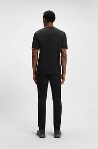 Porsche x BOSS cotton T-shirt with moisture-control finish