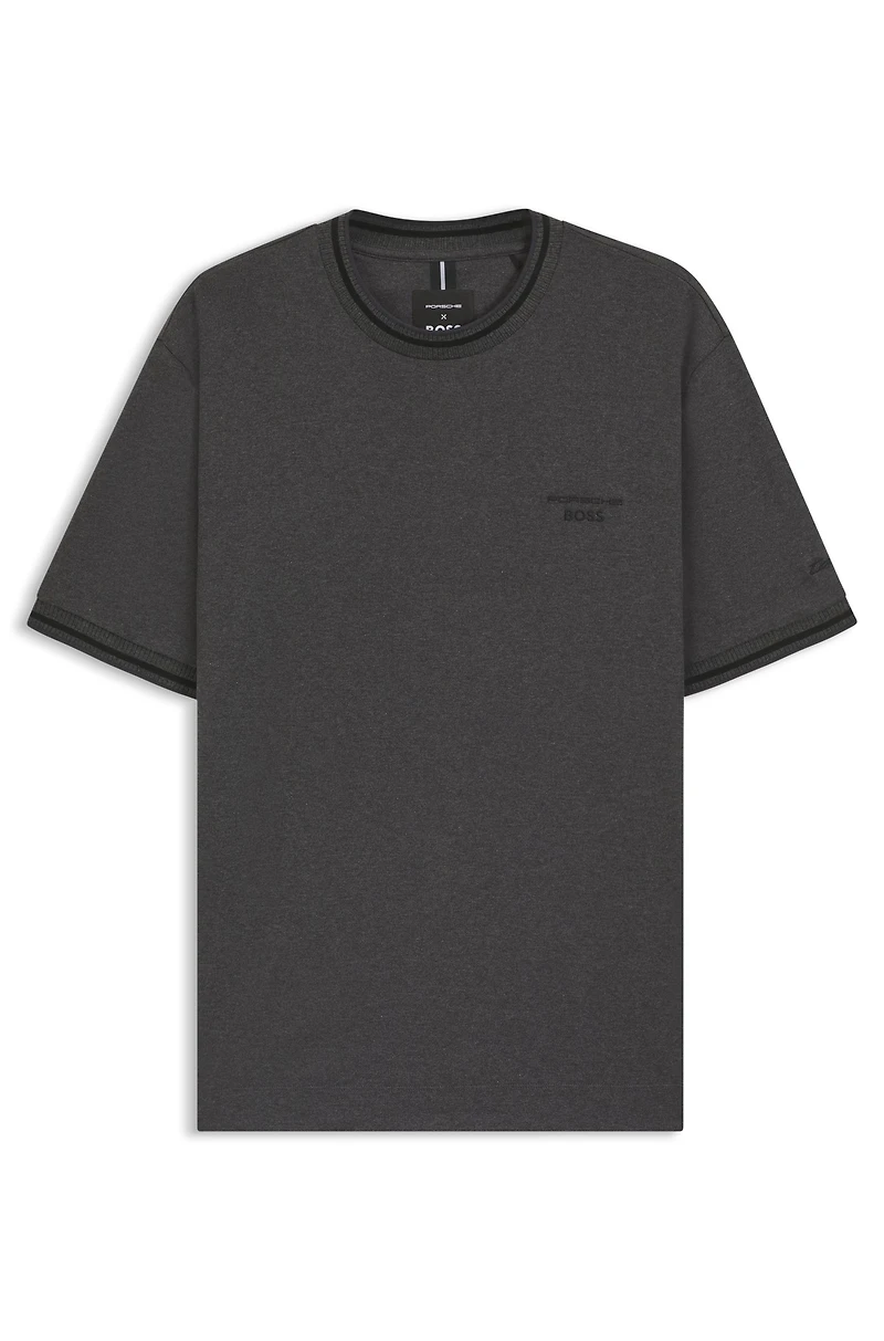 Porsche x BOSS anti-perspiration T-shirt cotton