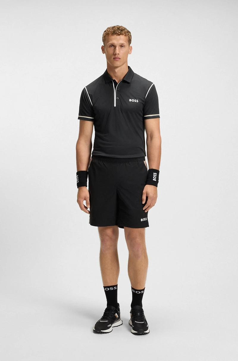 Active Paddy golf polo shirt ripstop fabric