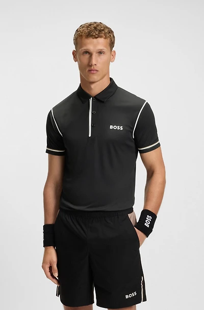 Active Paddy golf polo shirt ripstop fabric