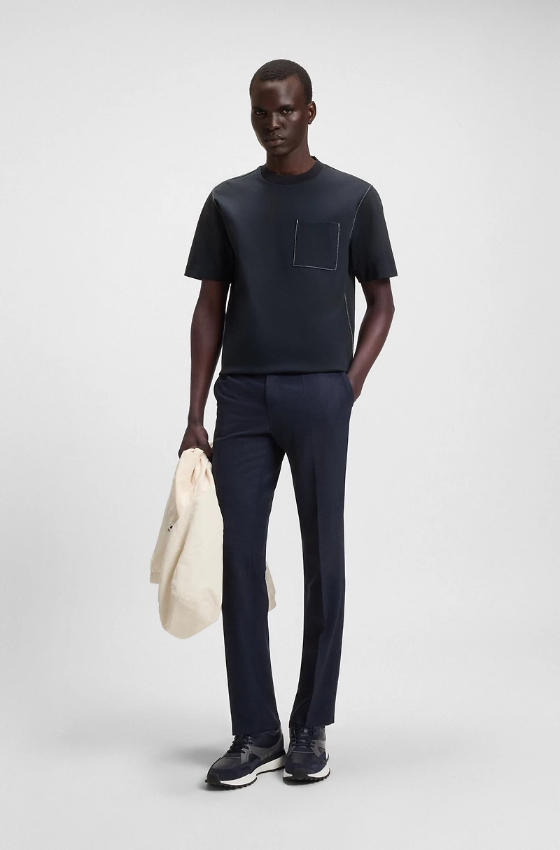 T-shirt with pocket detail