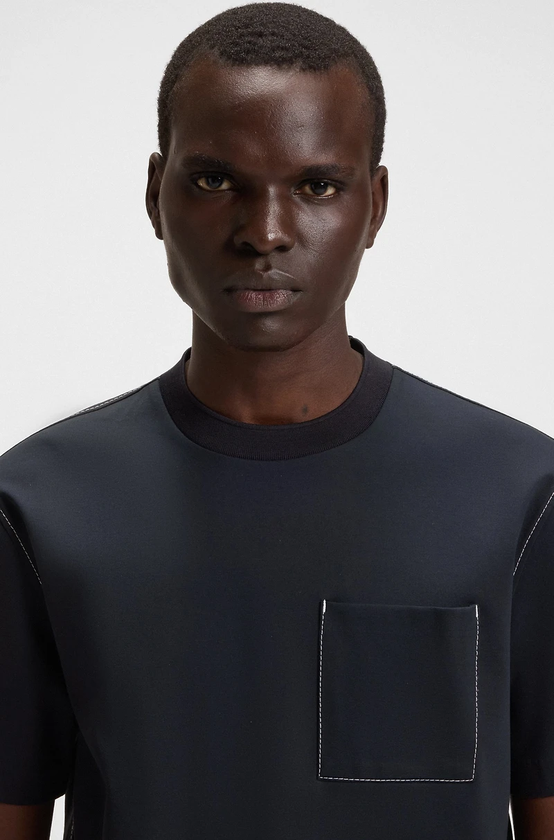 T-shirt with pocket detail