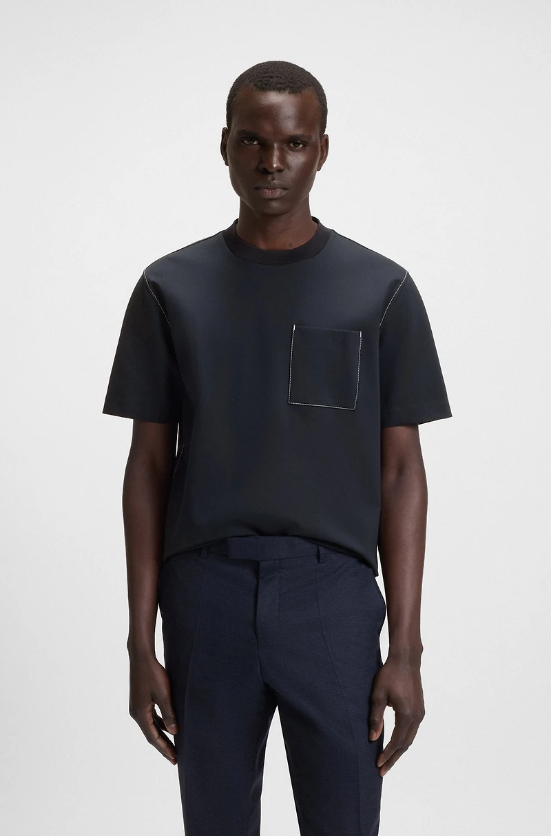 T-shirt with pocket detail