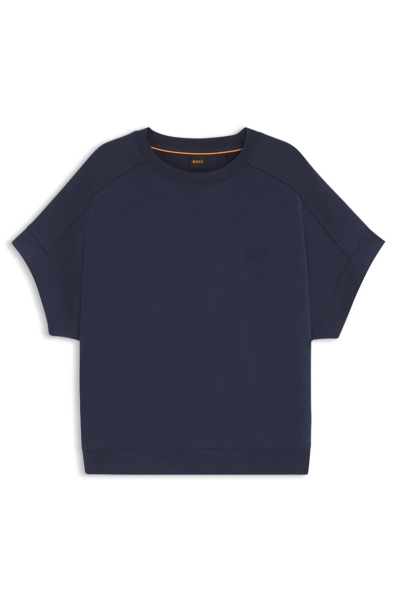 Regular-fit T-shirt with handwritten logo