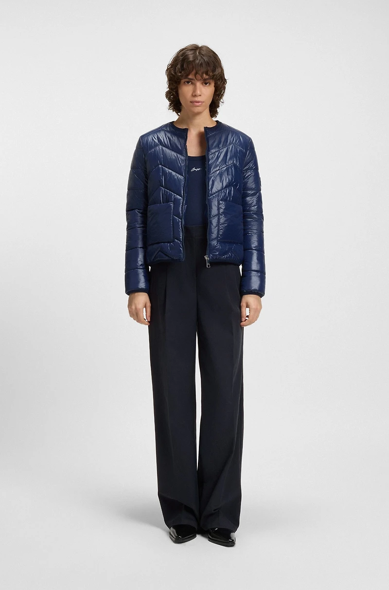Formal trousers with pleat details