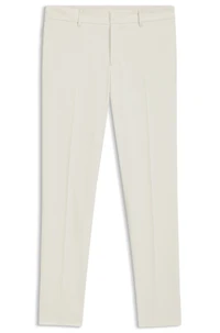 Packable slim-fit trousers performance-stretch fabric