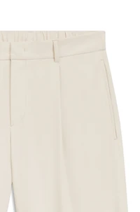 Relaxed-fit trousers water-repellent stretch fabric
