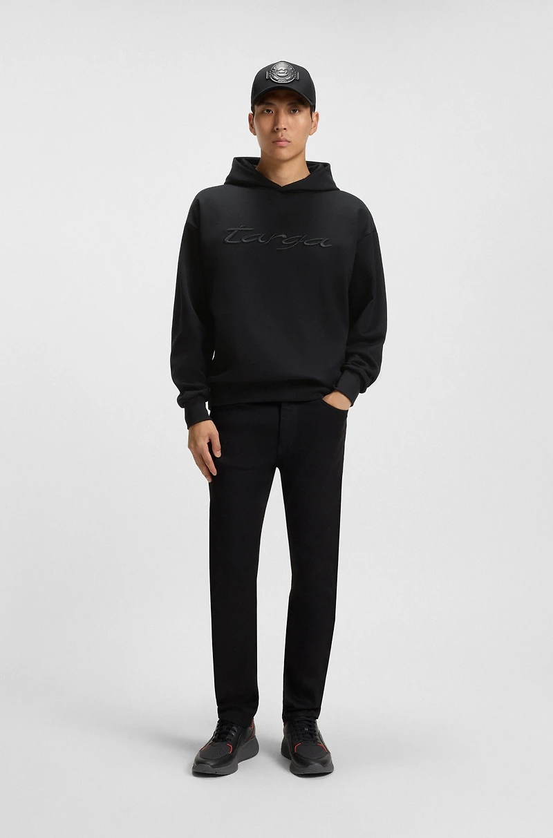 Porsche x BOSS hoodie with Targa logo