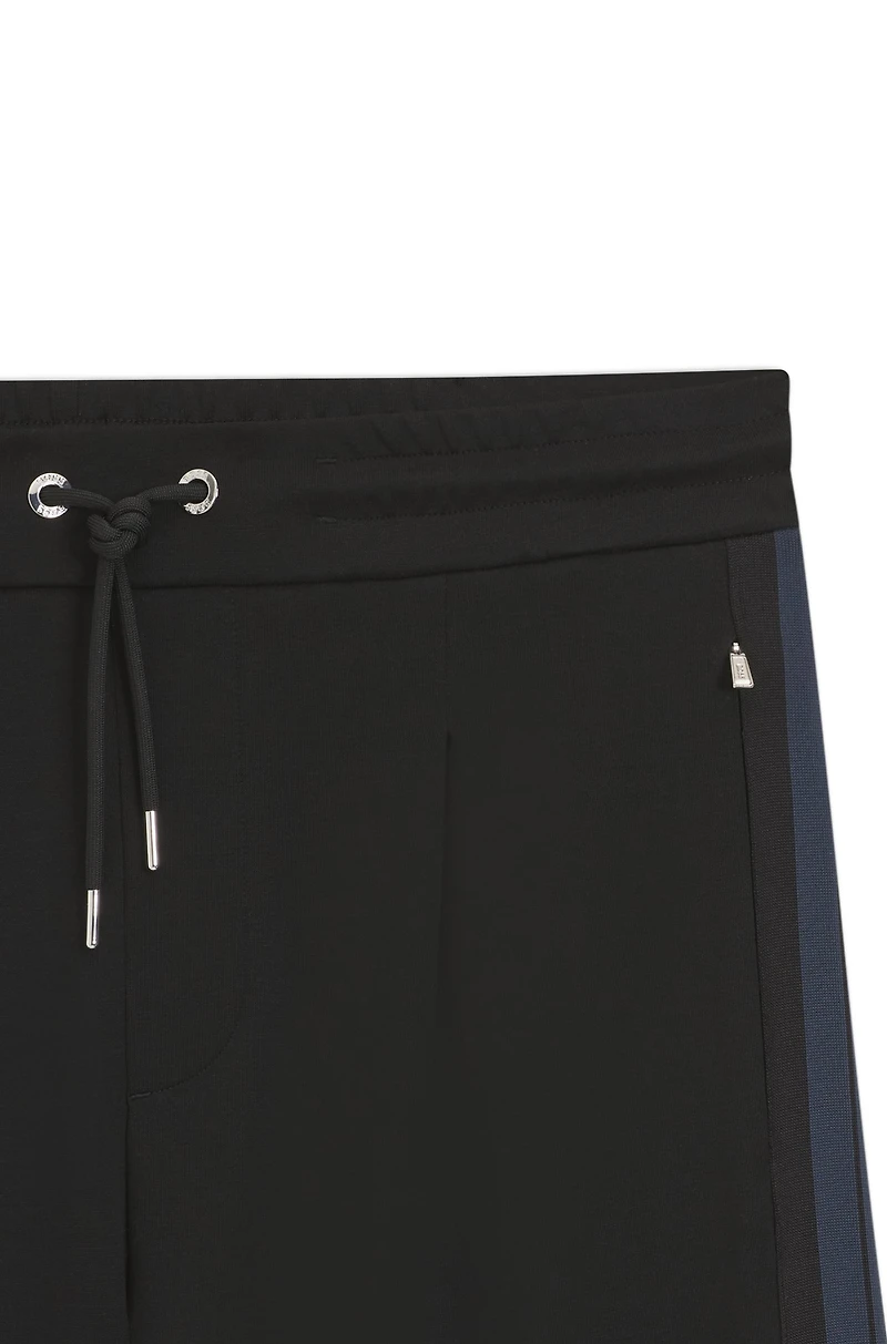 Porsche x BOSS tracksuit bottoms with side stripes
