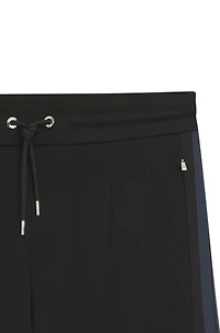 Porsche x BOSS tracksuit bottoms with side stripes