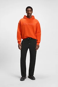 Porsche x BOSS tracksuit bottoms with side stripes