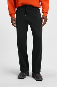 Porsche x BOSS tracksuit bottoms with side stripes
