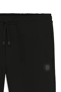 Cotton-blend tracksuit bottoms with Double B monogram