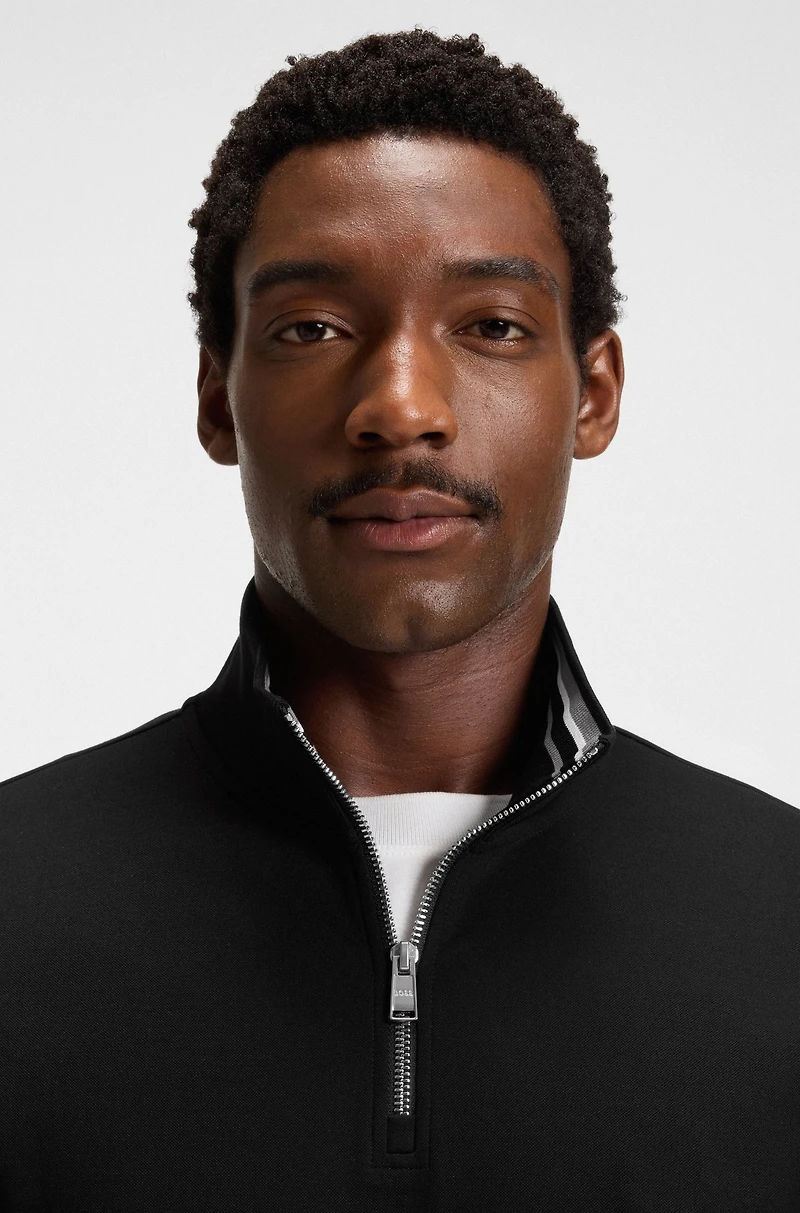 Zip-through sweatshirt