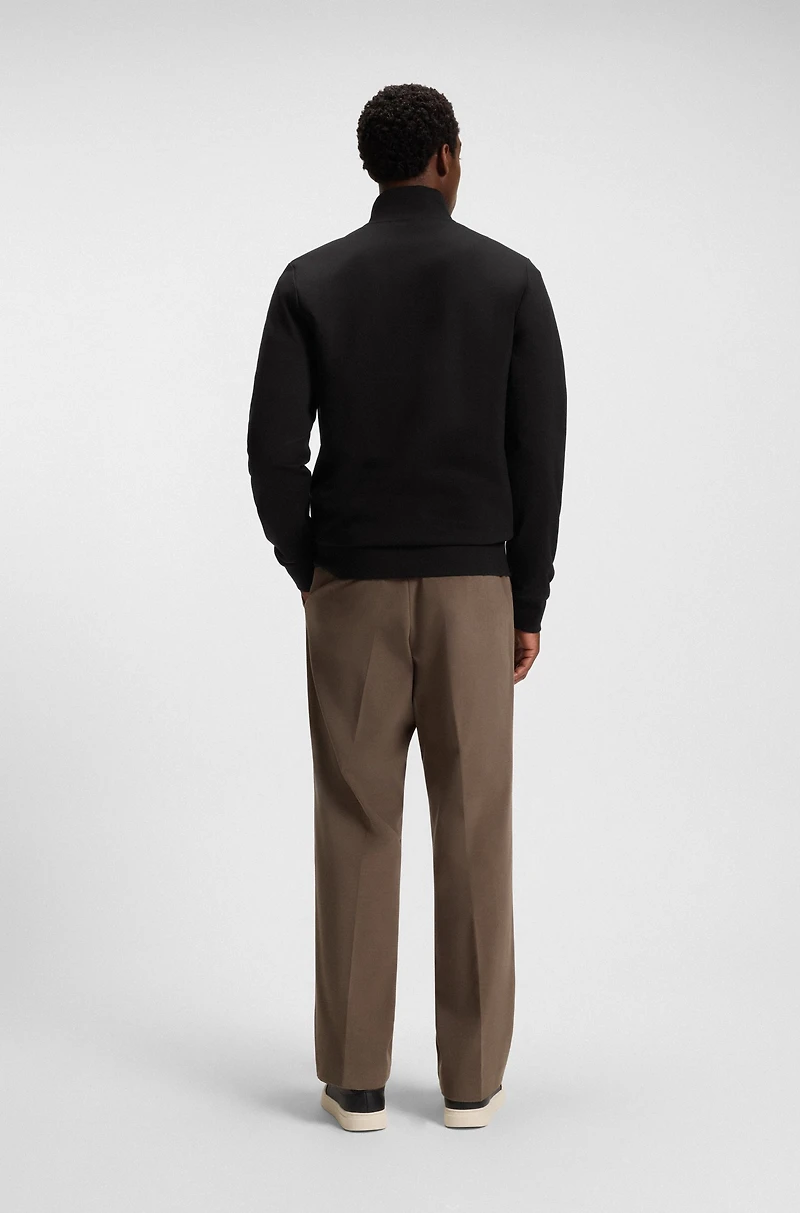 Zip-through sweatshirt