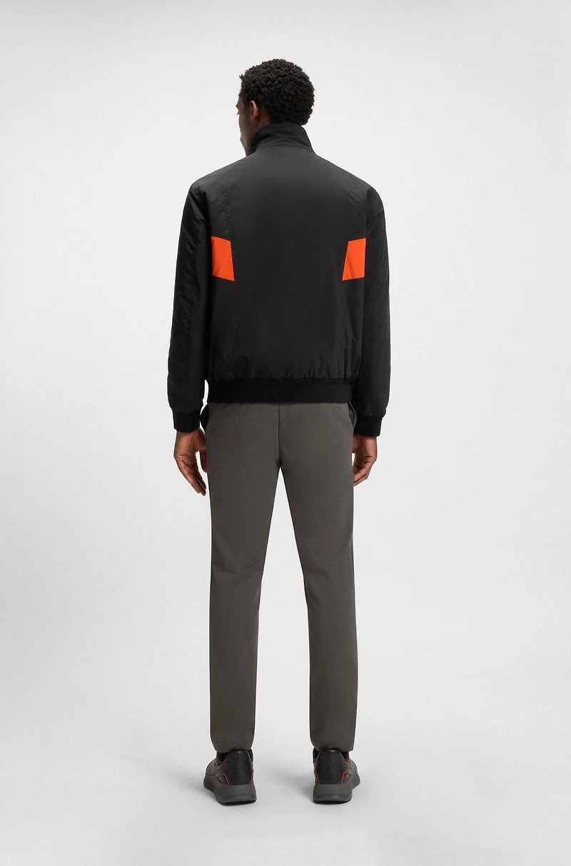 Porsche x BOSS jacket with contrast inserts
