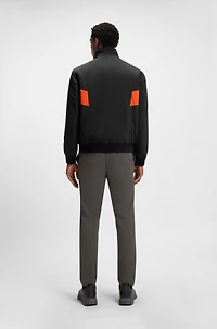 Porsche x BOSS jacket with contrast inserts