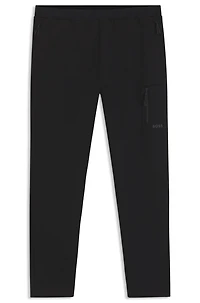 Regular-fit tracksuit bottoms with decorative reflective details